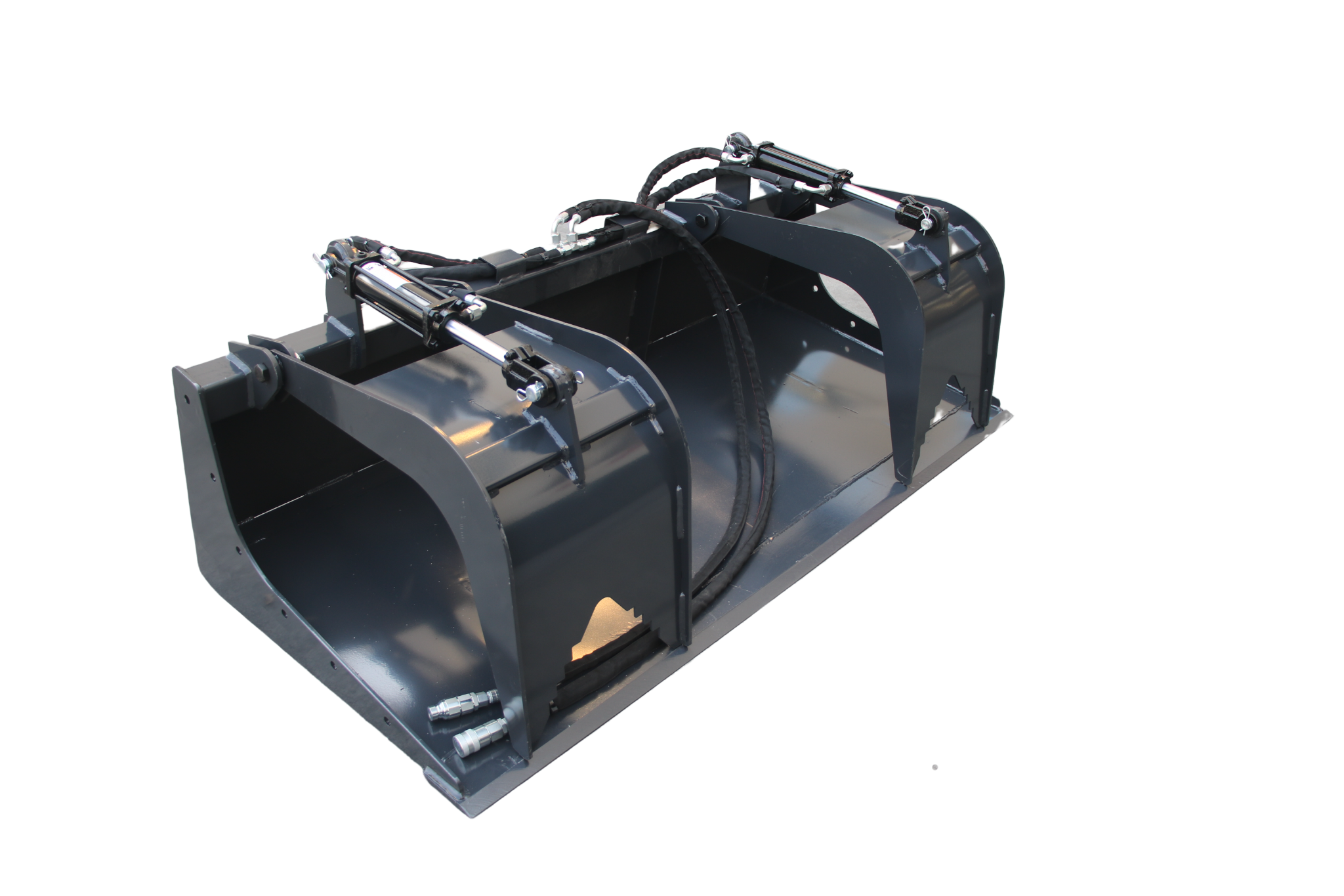 Efficiency and reliability of Landhonor Heavy-Duty Skid Steer Grapple Bucket