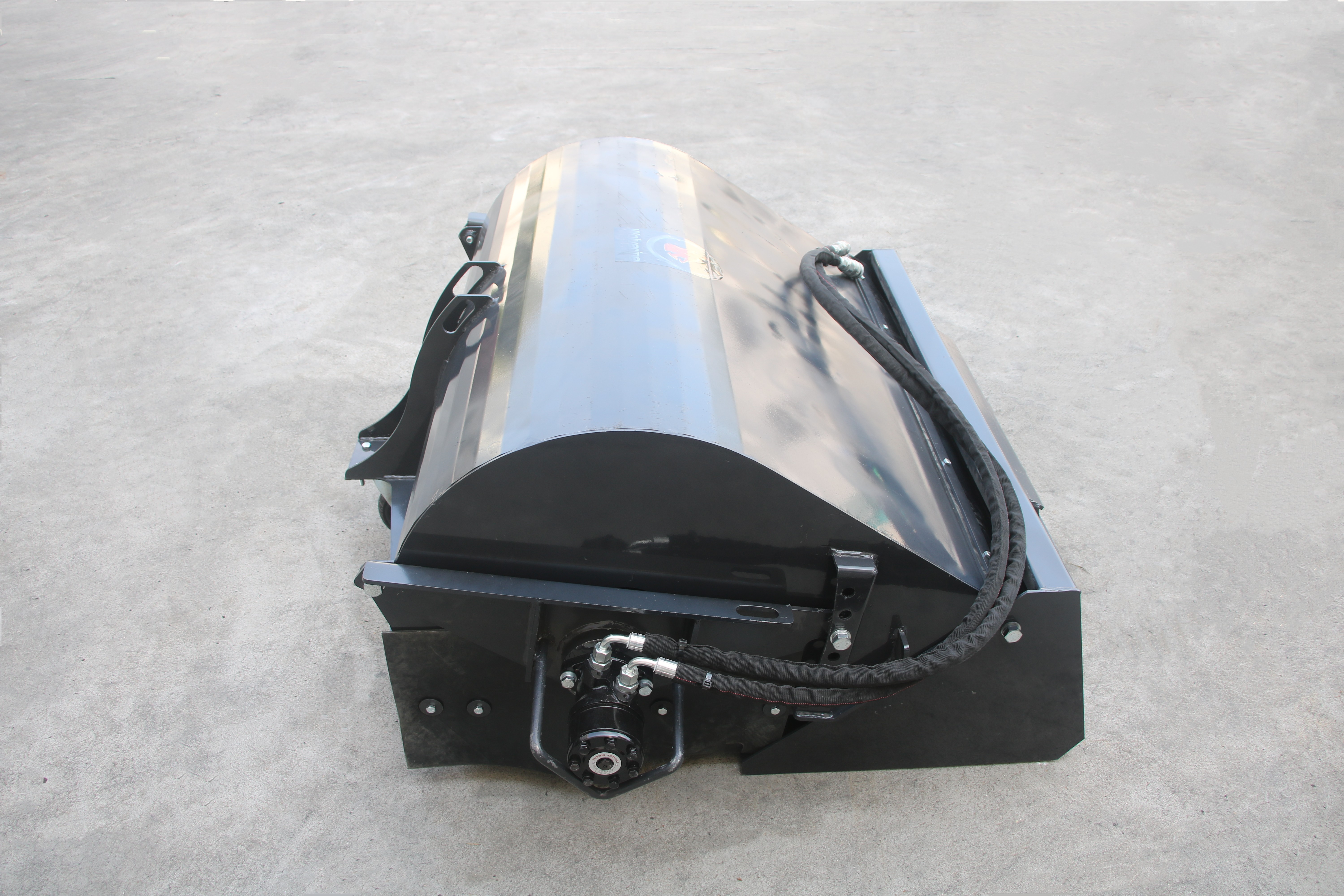 48" SKID STEER Mini Box Broom Sweeper 15-20 gpm Attachment Convoluted Brush