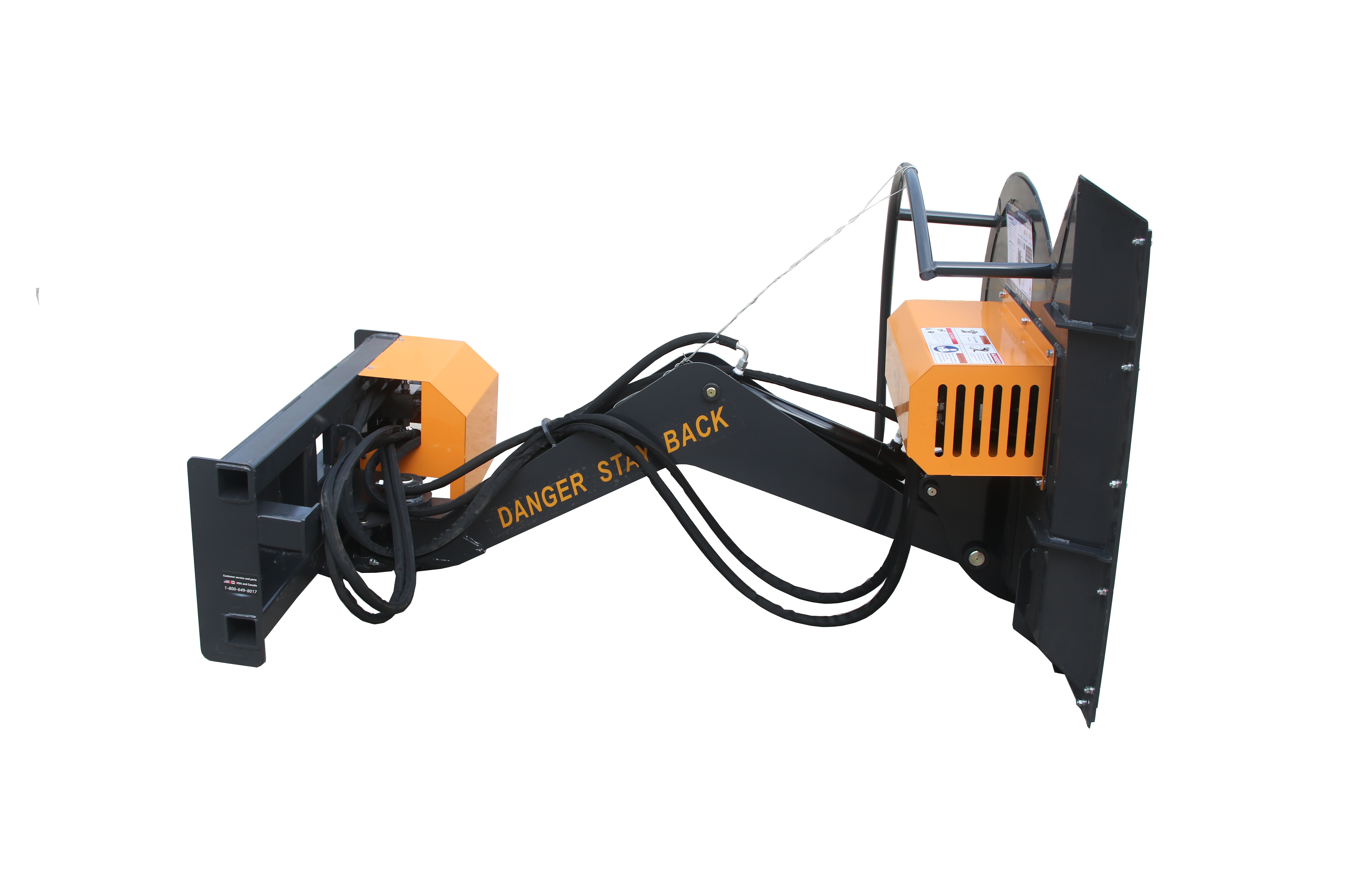 42'' Skid Steer Articulating Brush Cutter Side Cutter Mower