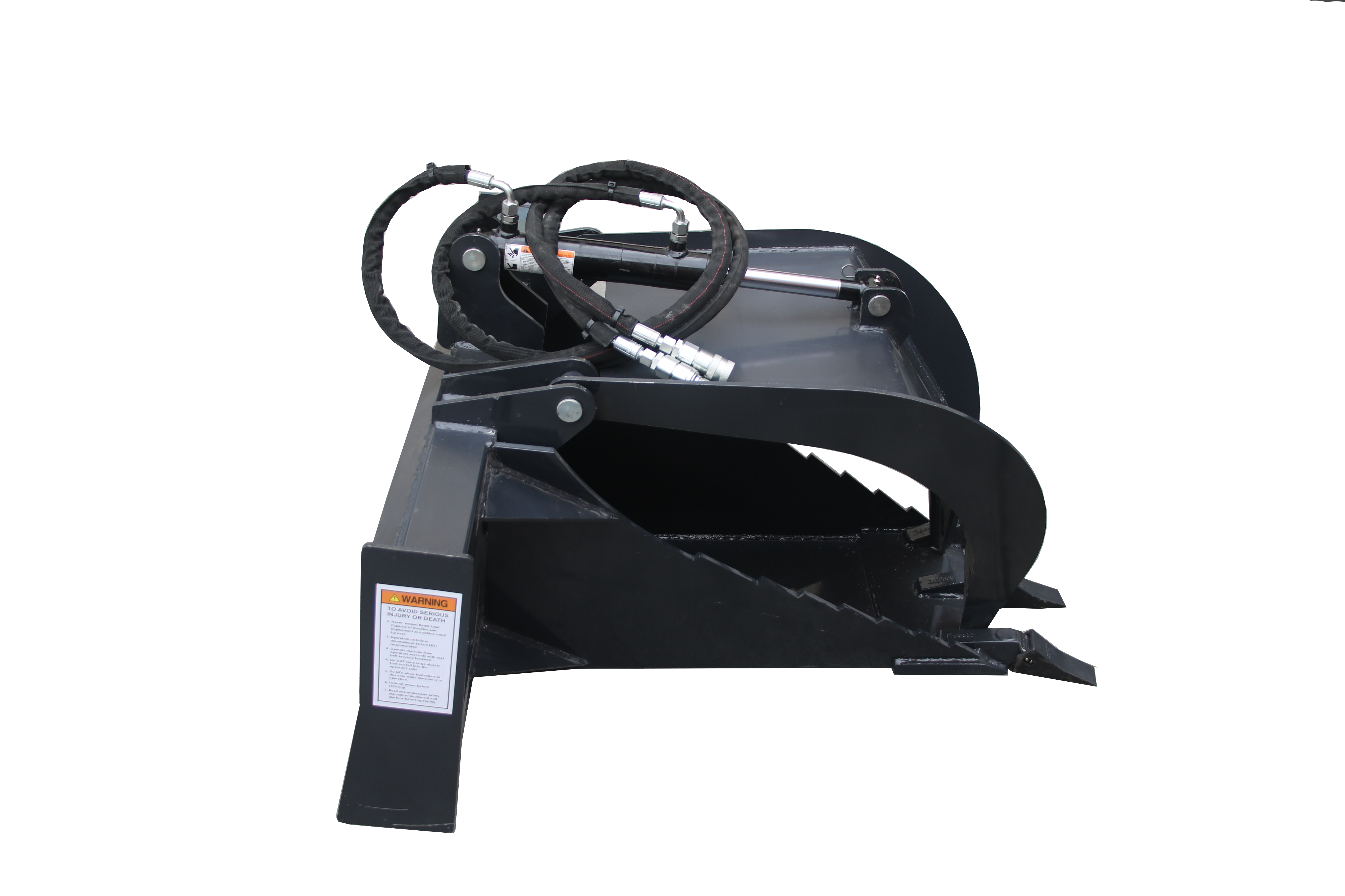 Quick Attachment Technology: Advantages and Applications of Landhonor SKID STEER Stump Bucket Grapple