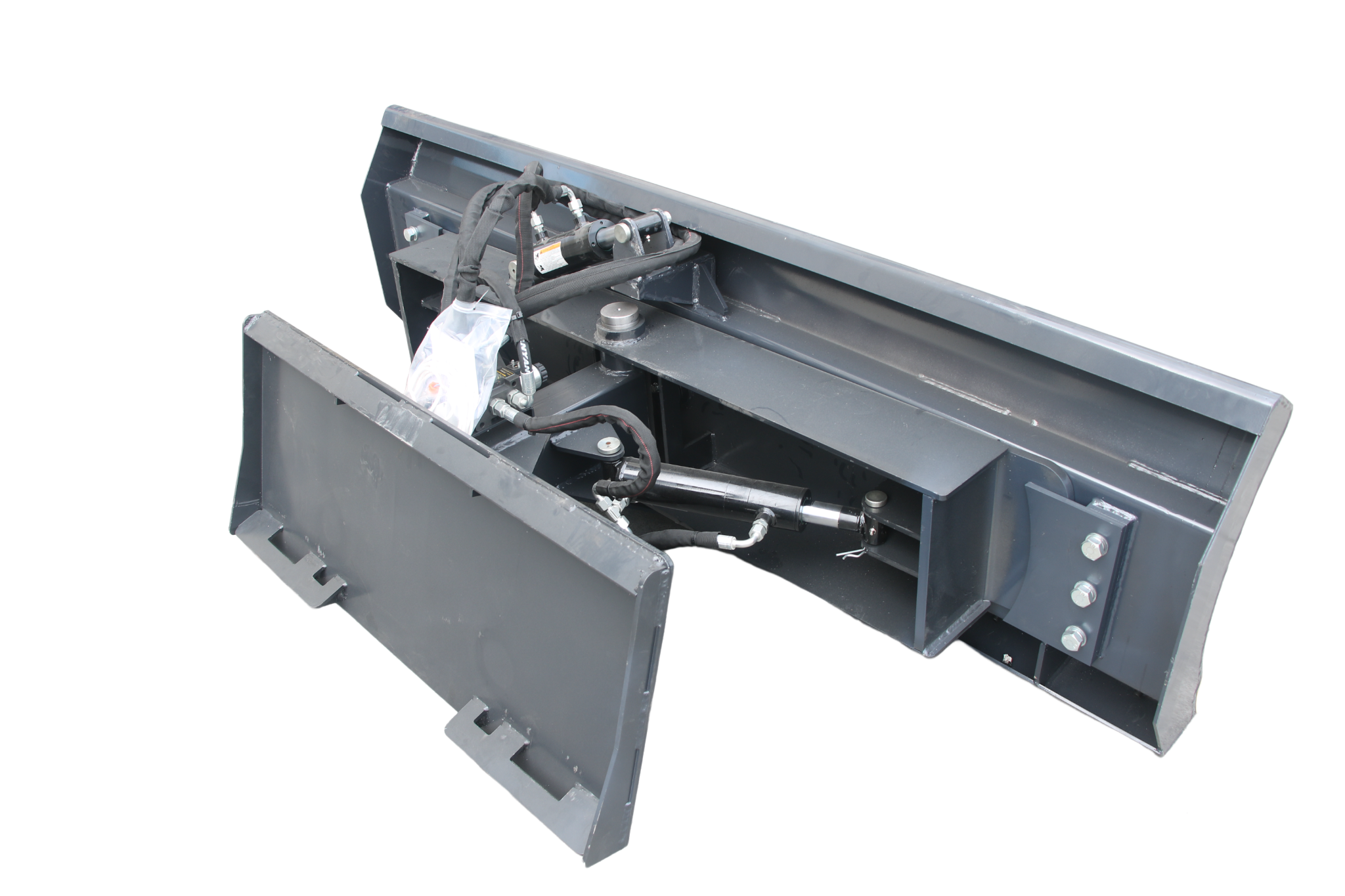 84'' 6 Way Dozer Blade Skid Steer Attahment Hydraulic 2500-3000 psi 