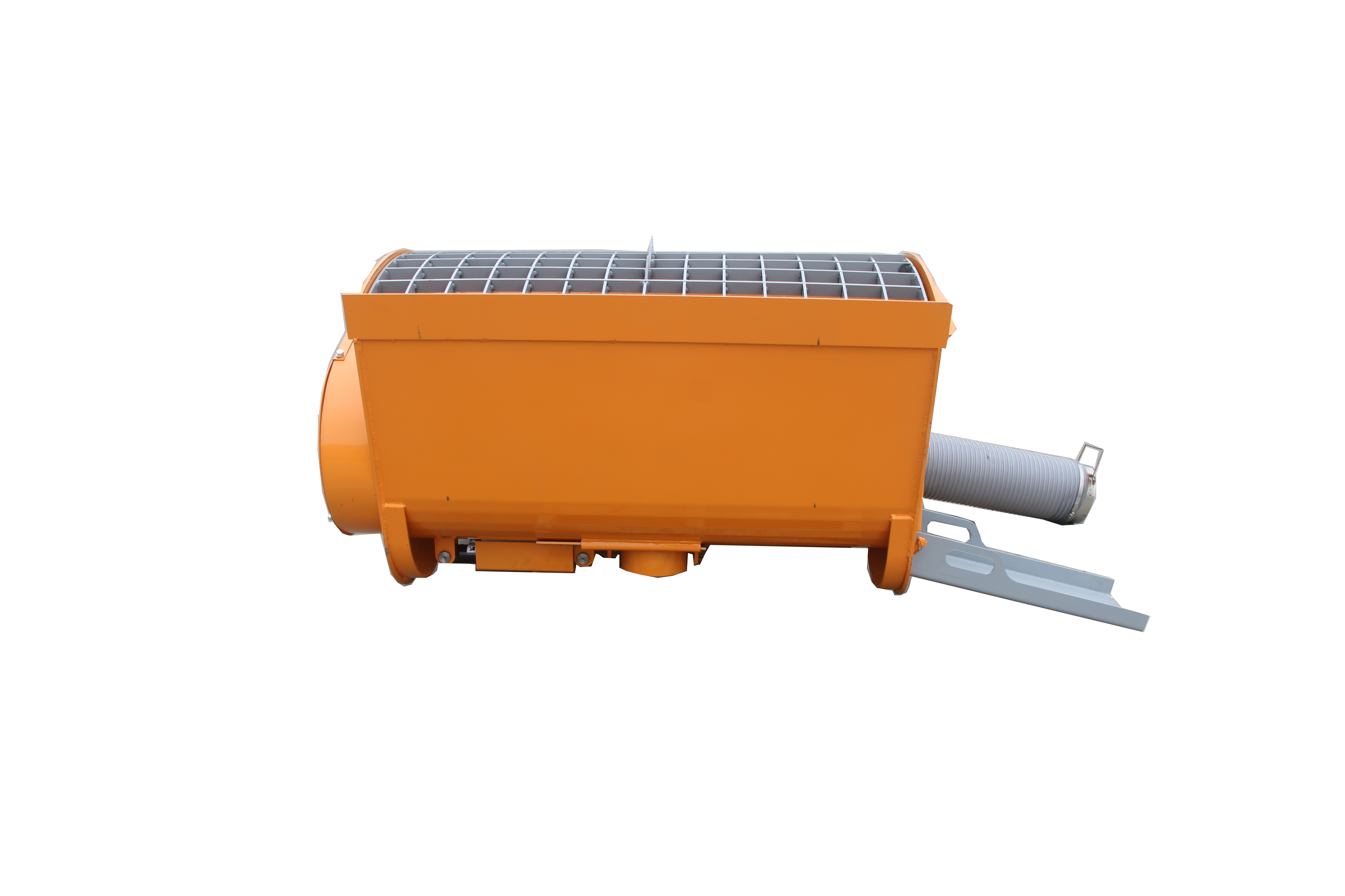 66 Gallons 300L Skid Steer Attachment Double Discharge Concrete Mixer