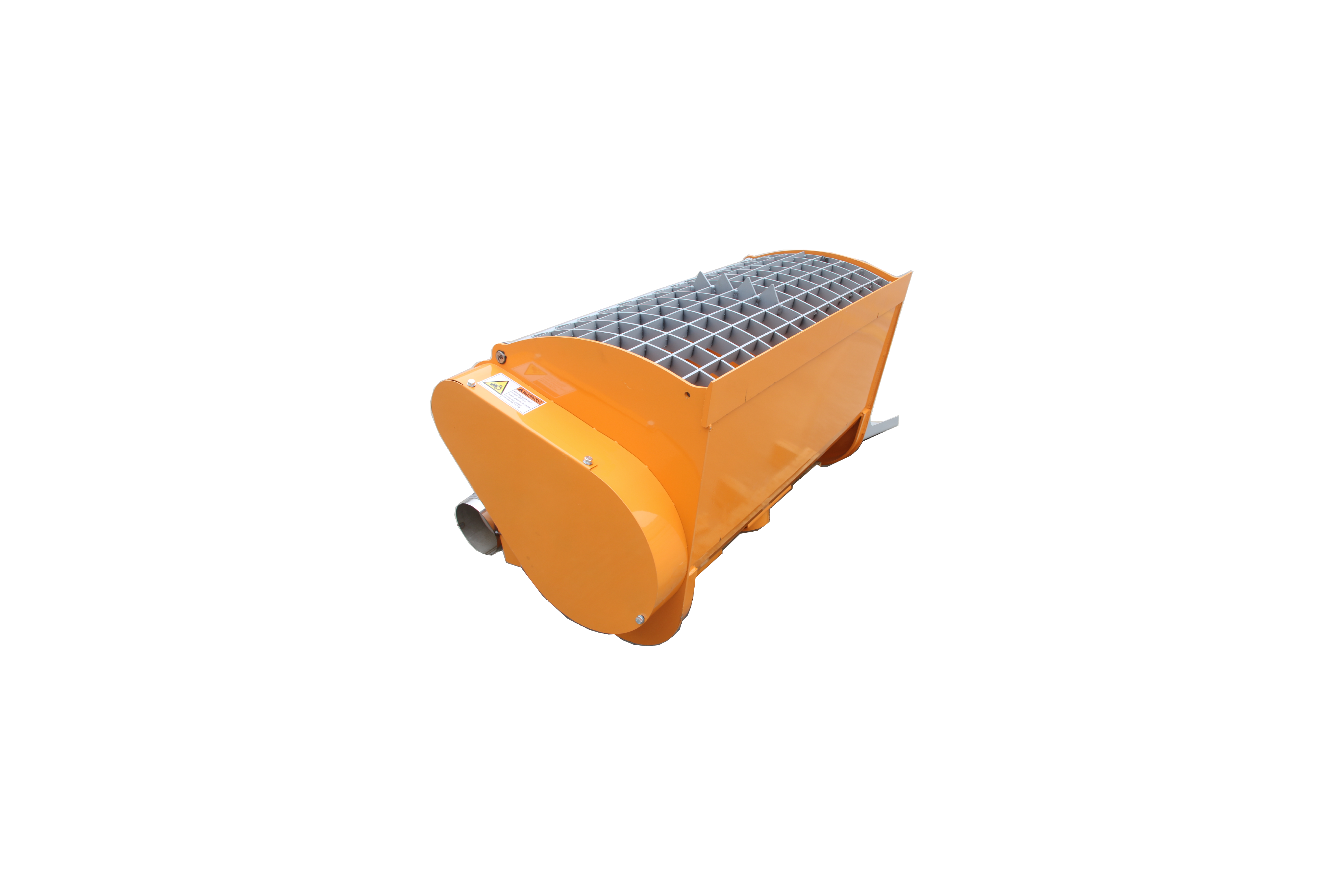66 Gallons 300L Skid Steer Attachment Double Discharge Concrete Mixer