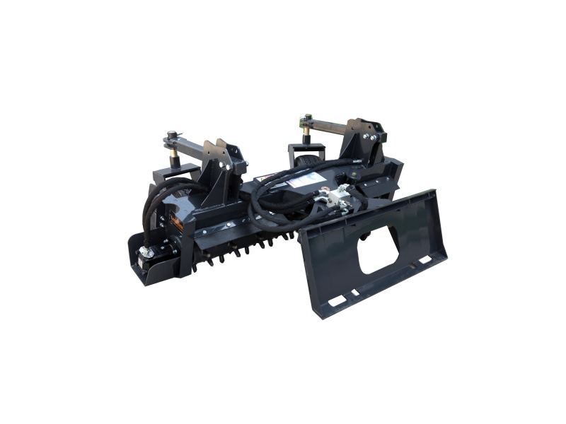 72'' Skid Steer Attachment Power Rake Soil Conditioner 320r/min