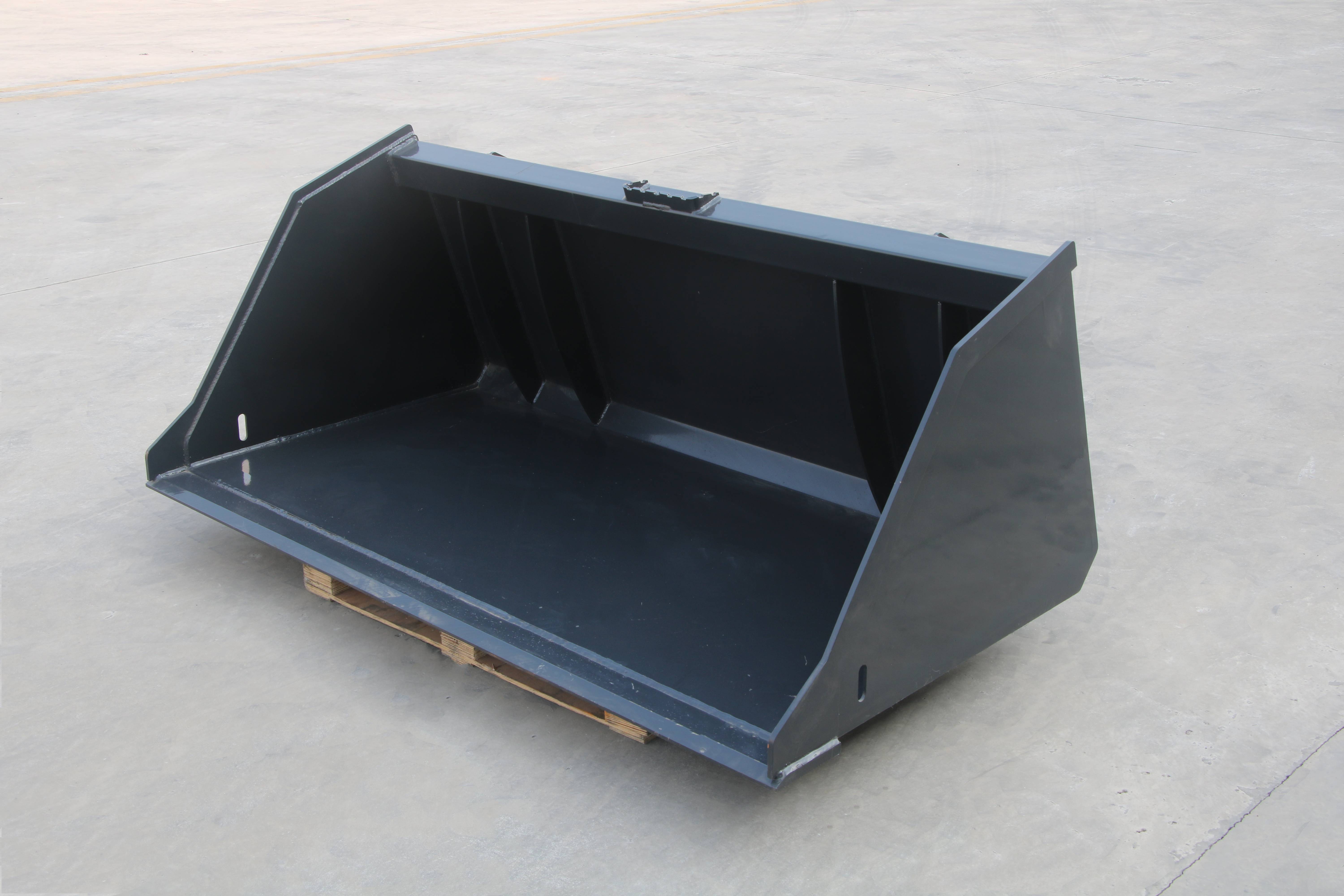 96" Skid Steer Snow Litter Bucket attachment