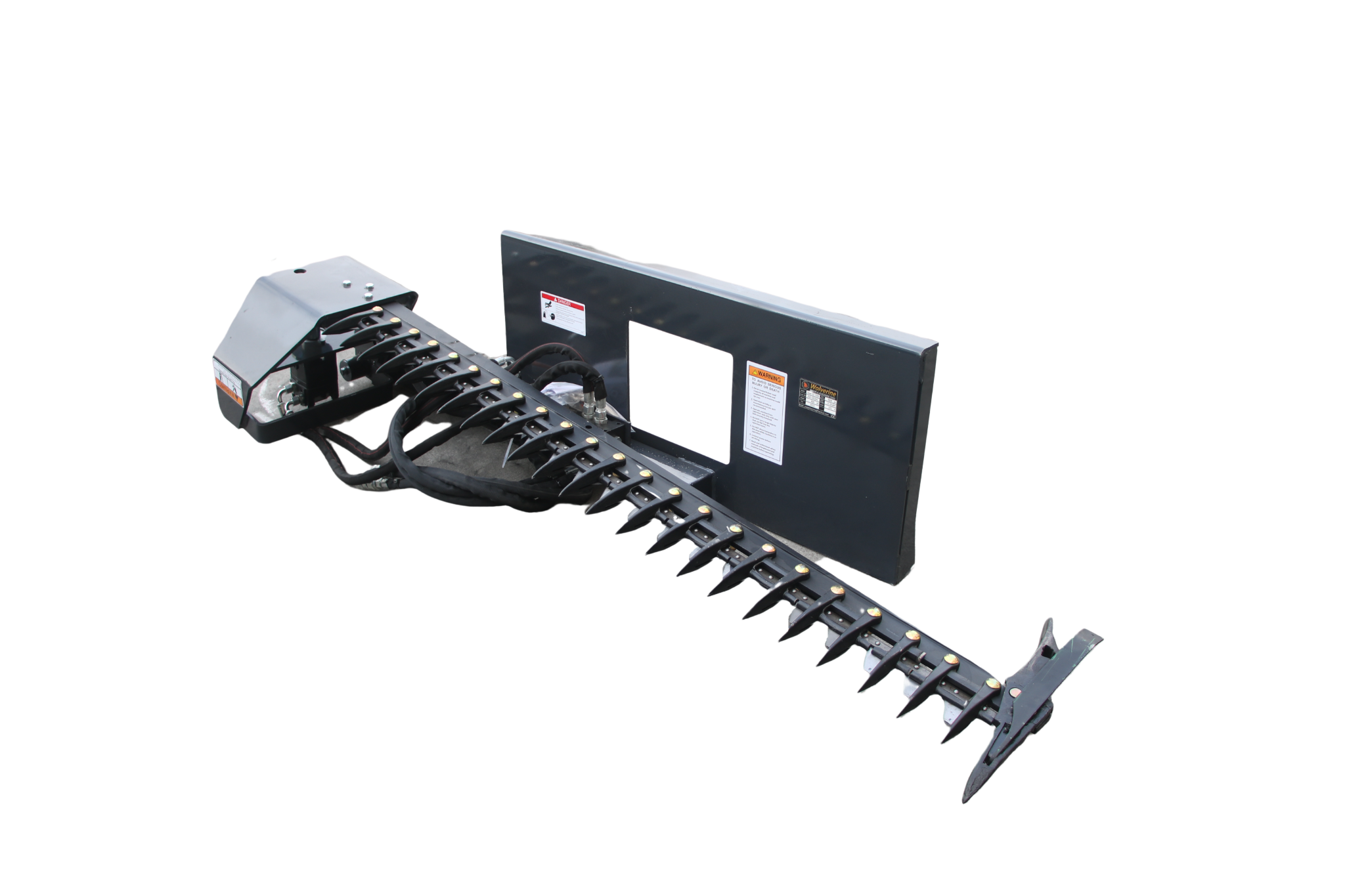 72'' Sickle Bar Mower Attachment For Skid Steer Loaders High Standard 3000 psi Pressure