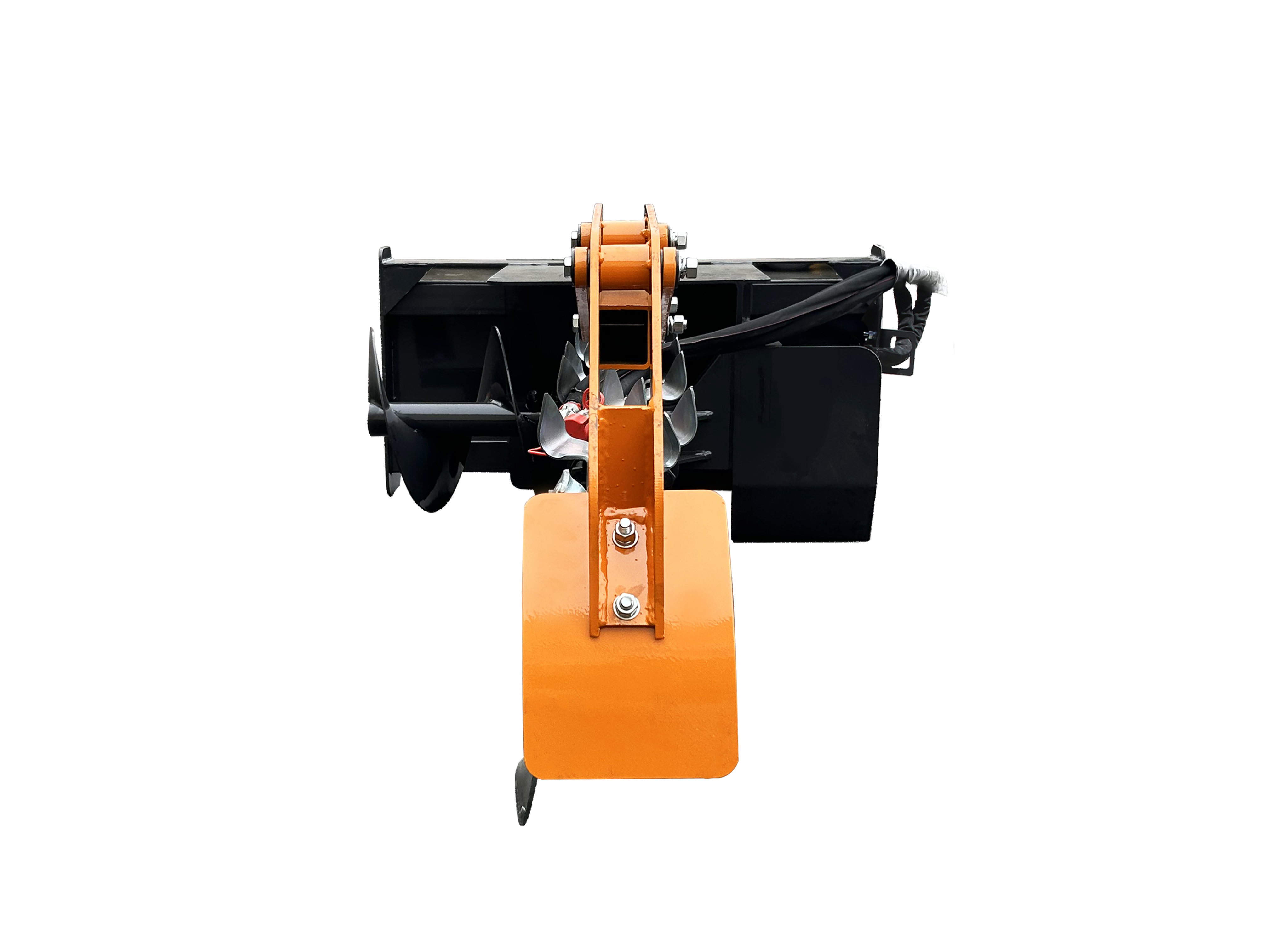48" Skid Steer Trencher Attachment  With 15 in Clearing Auger