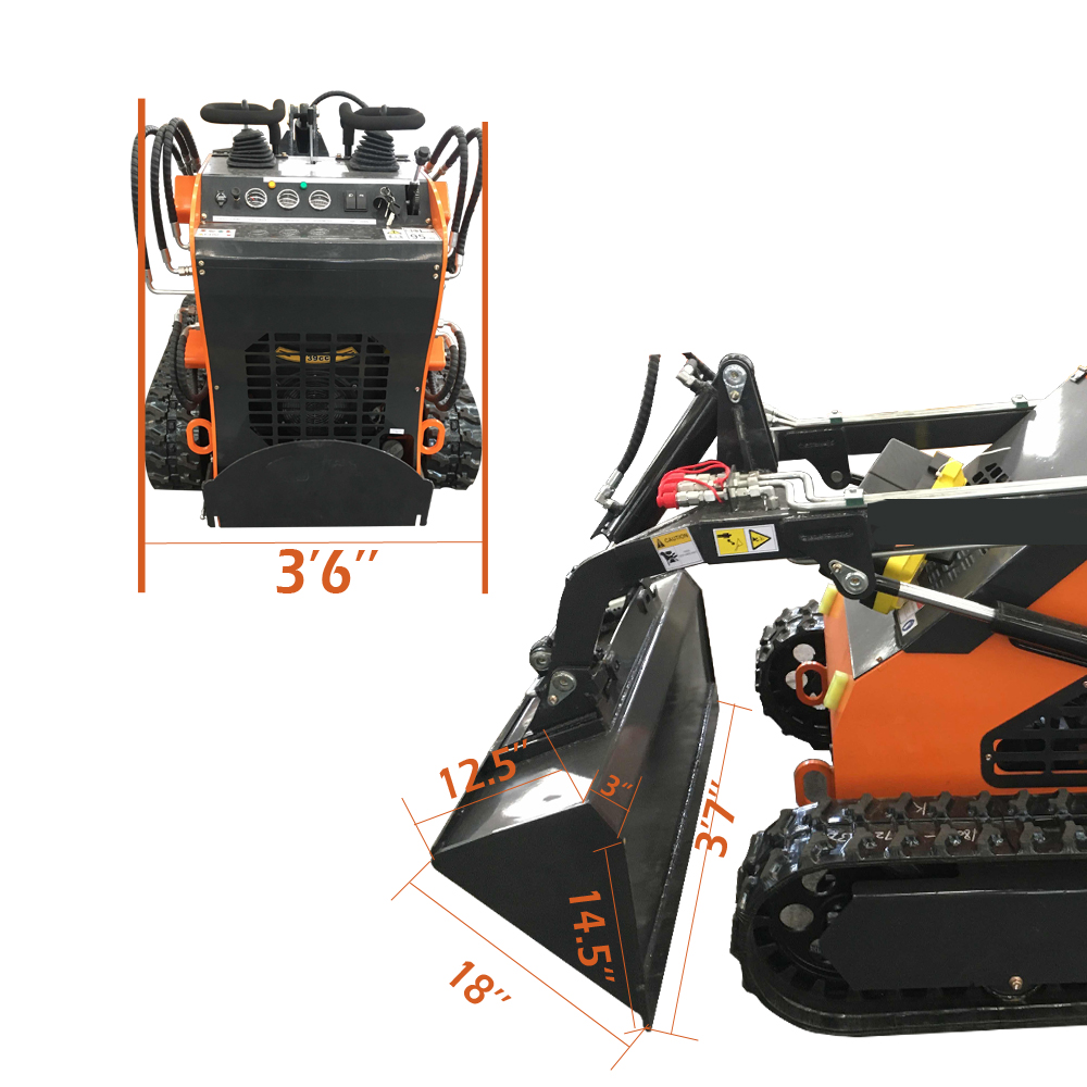 23HP MINI SKID STEER LOADER