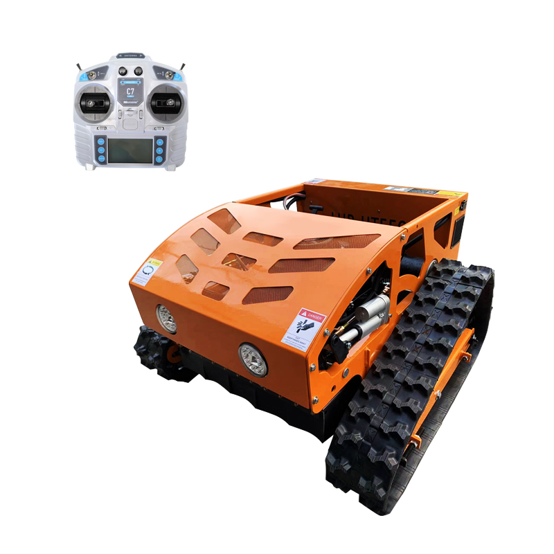 21'' Lawn Track Grass Cutter Garden Remote Control Automatic Mower