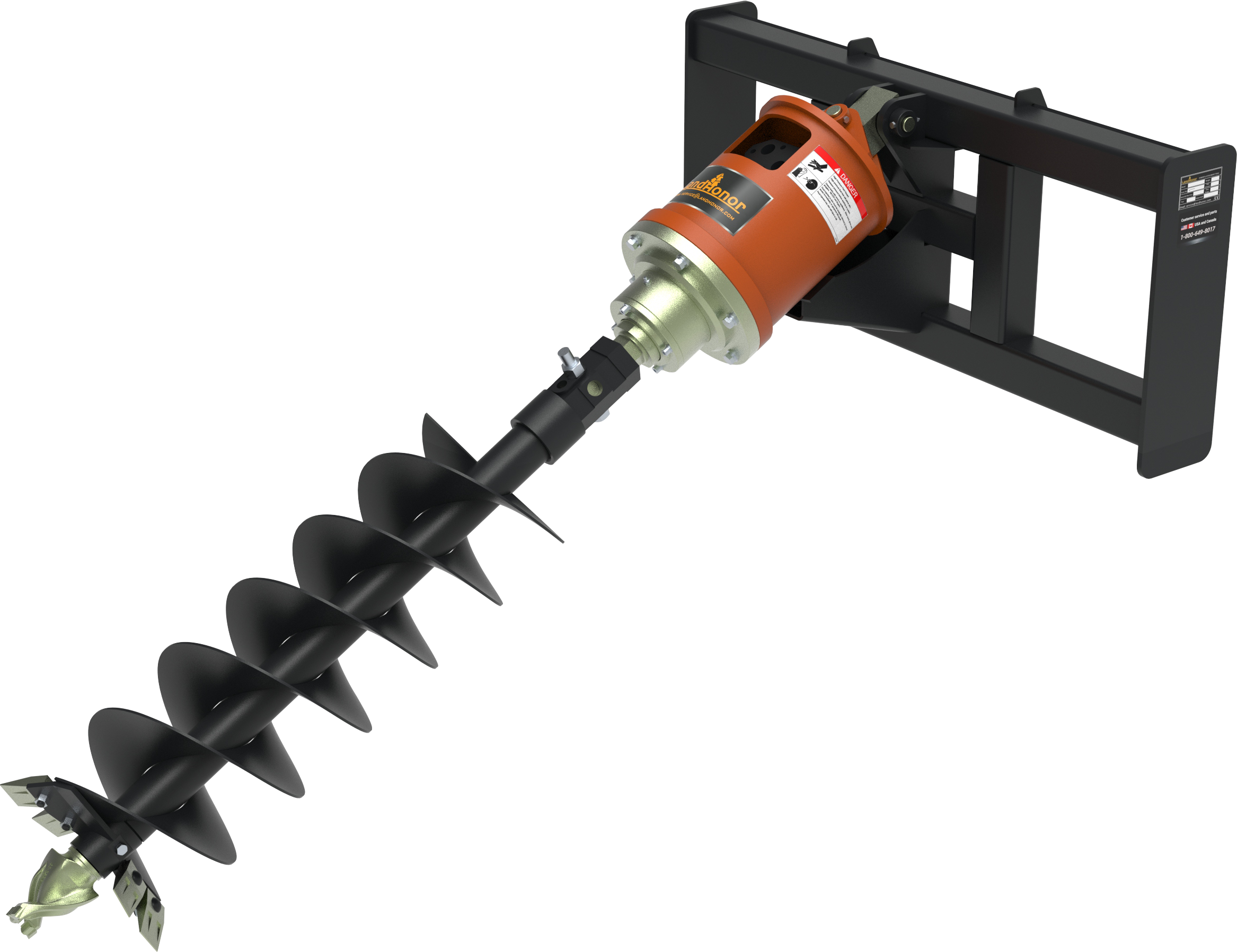  12''&18'' Auger Drill Bit Plant Bulb Auger Spiral Hole Drill Rapid New