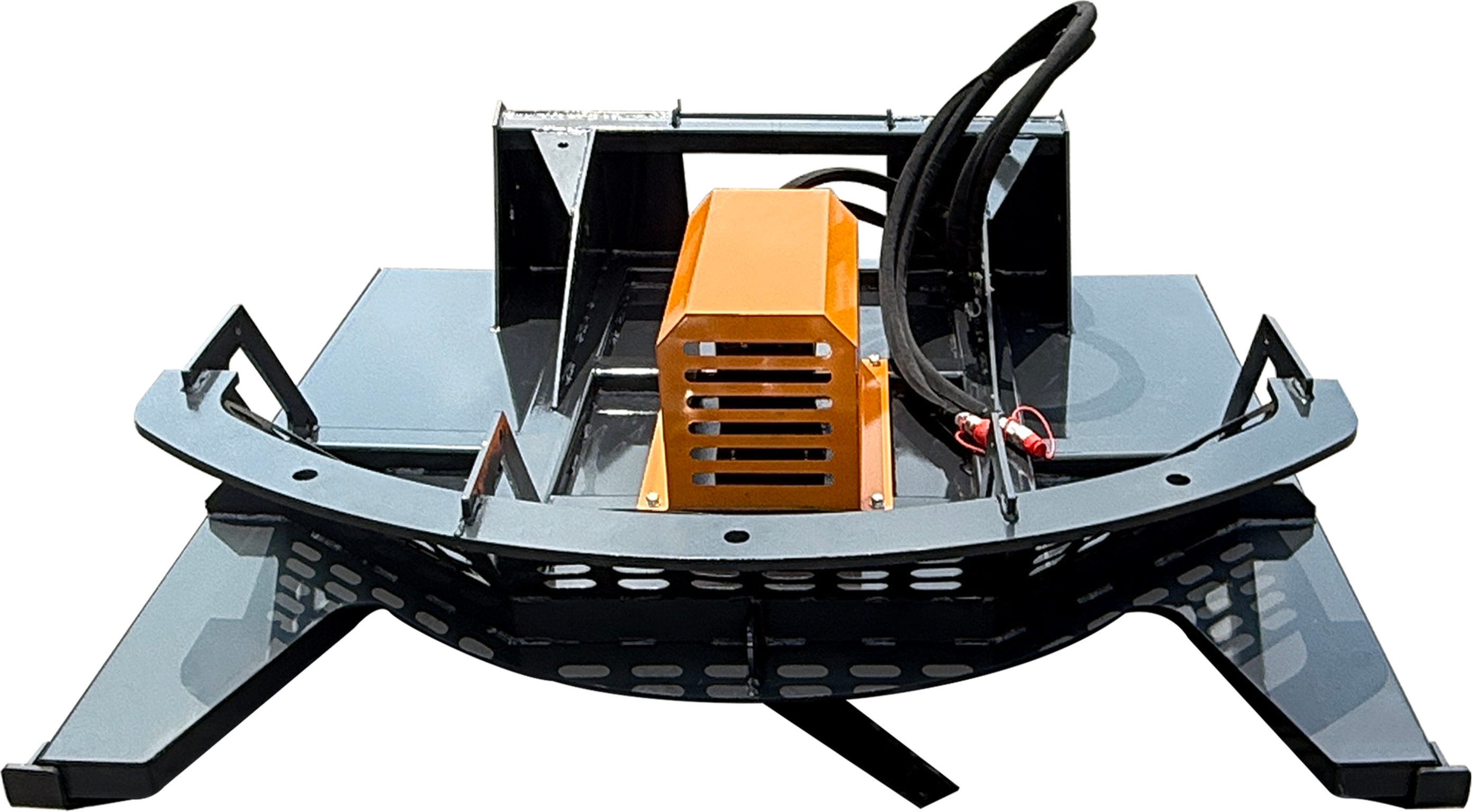66'' Skid Steer Attachment Brush Cutter Mower Hydraulic Brush Hog New