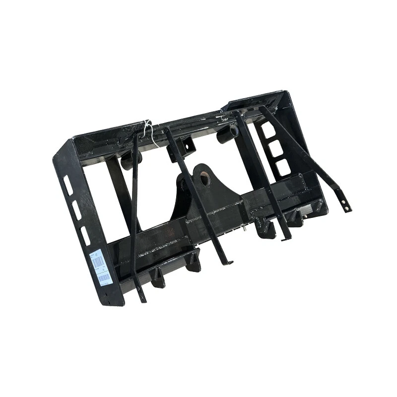 4000lb Hitch & Hay Spear Sleeves Pallet Fork Frame Receiver Skid Steer