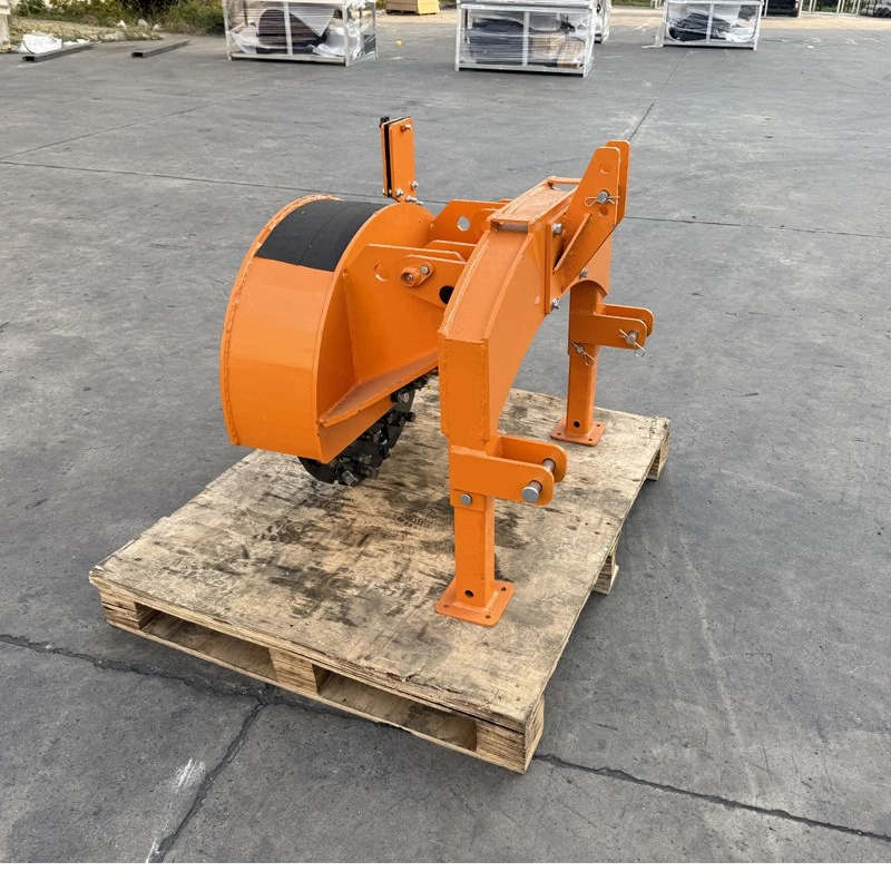 24" PTO 3-Point Stump Grinder for Category 1 Tractors Hydraulic Flywheel Arborist Wood Removal Tool