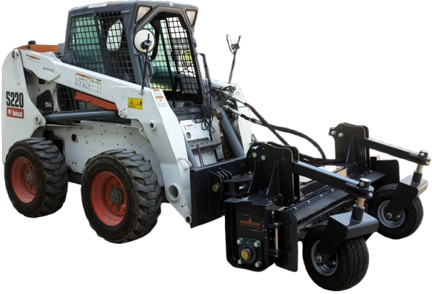 72'' Skid Steer Attachment Power Rake Soil Conditioner 320r/min