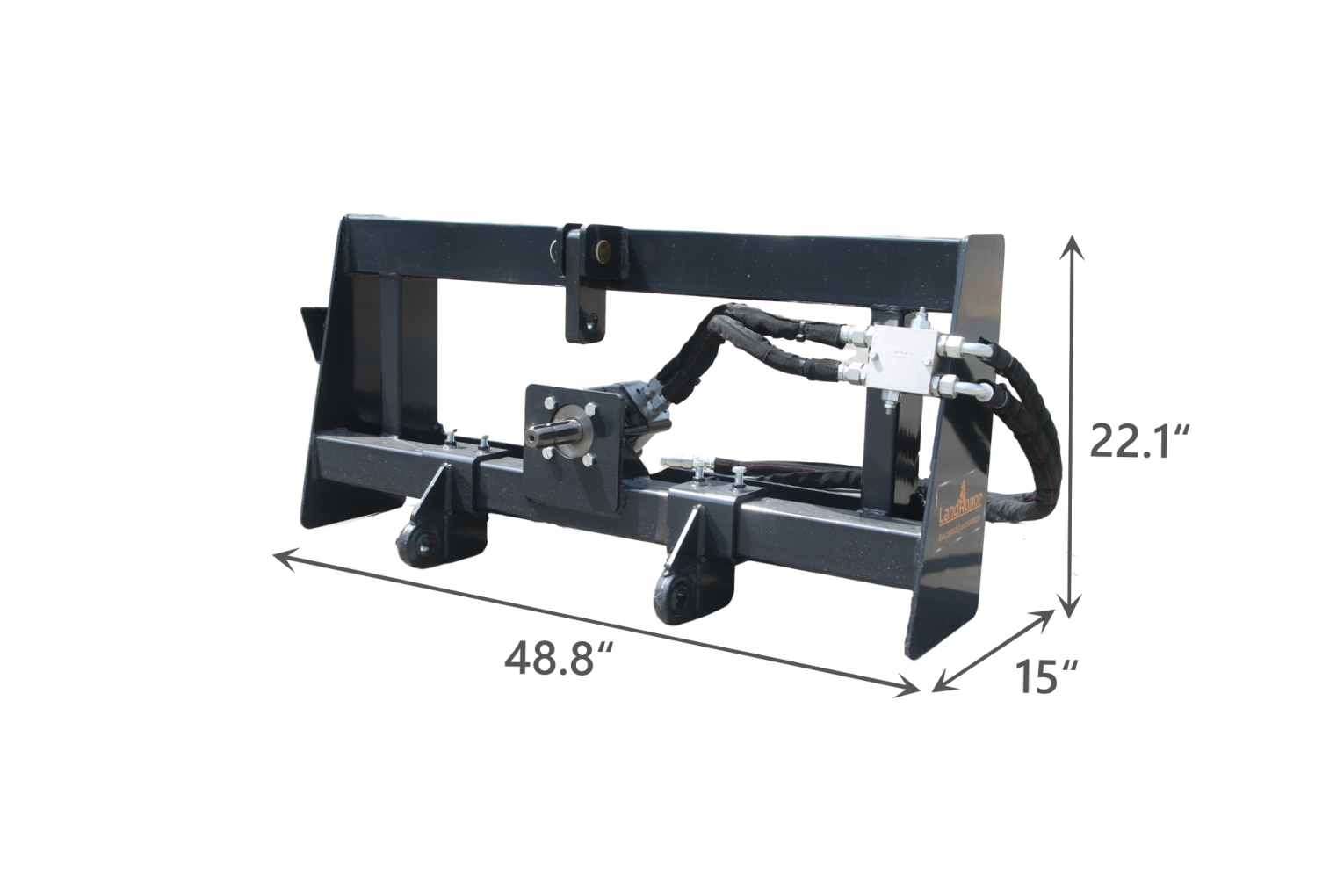 25HP Skid Steer 3 Point Hitch Adapter Attachment