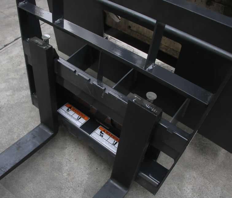 42'' Mini Skid Steer Pallet Fork Frame Attachment 2500 lb Capacity