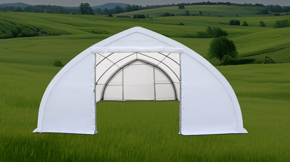30 &times; 40 FT Peak Ceiling Storage Shelter for Equipment and Vehicle Protection  