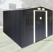 6*8 FT GALVANIZED APEX ROOF METAL SHED