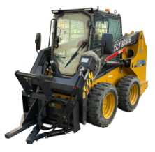 12" Skid Steer Tree Puller Hydraulic Attachment