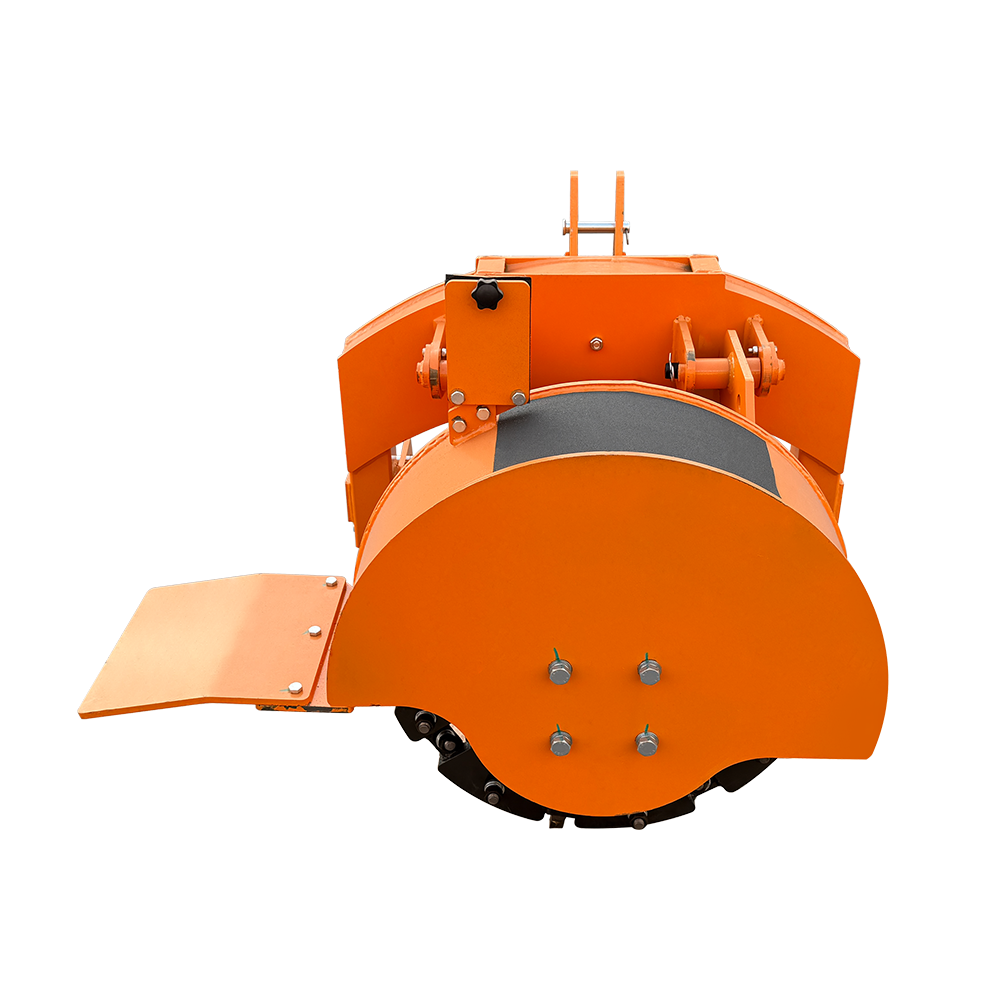 24" PTO Stump Grinder for Category 1 Tractors &ndash; 3 Point Hitch Attachment with Hydraulic Flywheel