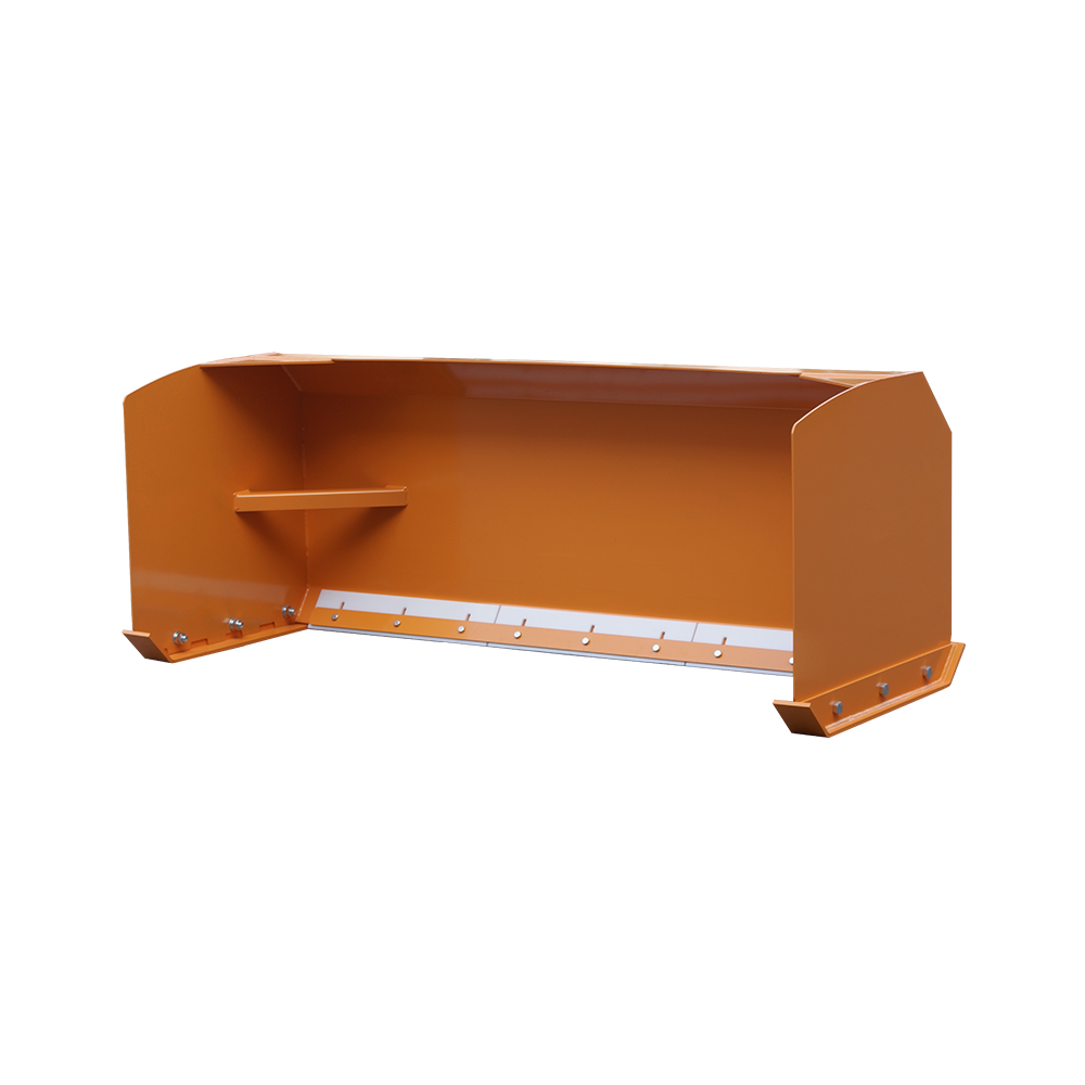 38" Width Snow Pusher Skid Steer Attachments Heavy-Duty