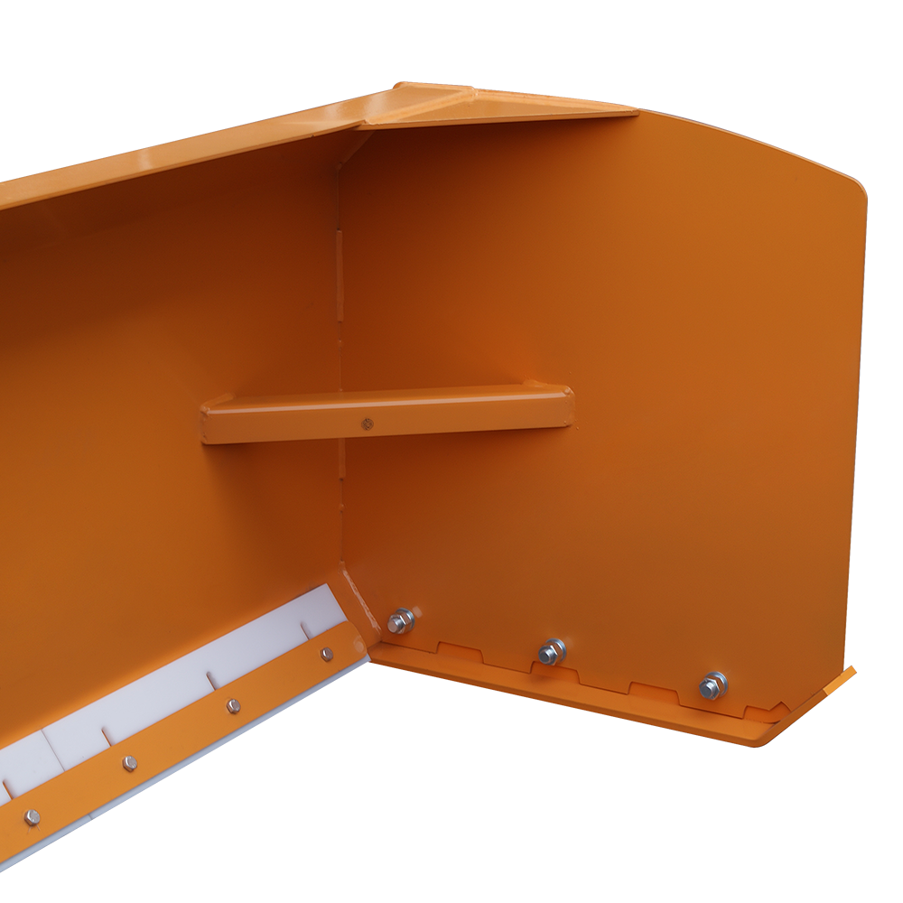 38" Width Snow Pusher Skid Steer Attachments Heavy-Duty